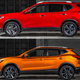 Nissan Rogue and Rogue Sport size comparison